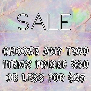 Sale! 2/$25